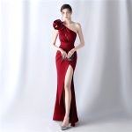 Robe Cocktail Asymetrique 5