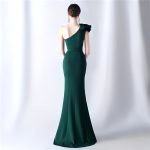 Robe Cocktail Asymetrique 6