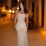 Robe Cocktail Beige
