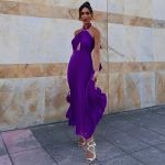 Robe Cocktail Violette