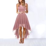 Robe De Cocktail Courte Avec Traine 4