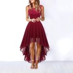 Robe De Cocktail Courte Avec Traine 6