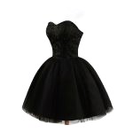 Robe De Cocktail Courte Bustier Boule 5