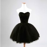 Robe De Cocktail Courte Bustier Boule 7