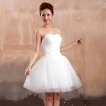Robe De Cocktail Courte Bustier Boule 9